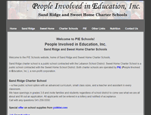 Tablet Screenshot of pieschools.info